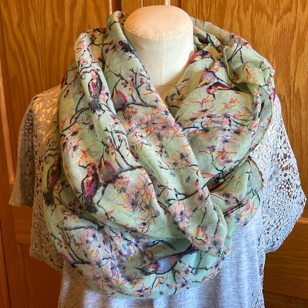 Vanity Brand Infinity Bird Scarf
